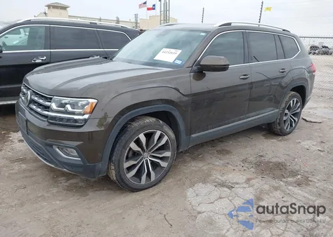 2019 Volkswagen Atlas 3.6L V6 Sel Premium from USA, damaged, VIN 1V2NR2CA6KC596596